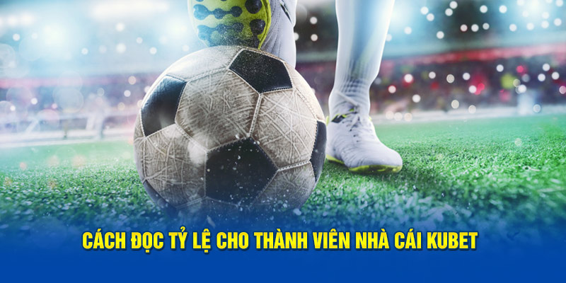 Cách đọc tỷ lệ cho thành viên nhà cái Kubet